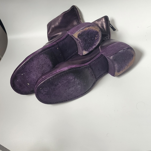 Elegant Purple Women's Boots - Picture 3 of 4